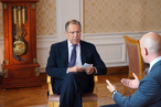 Эксклюзивное интервью С.В.Лаврова телеканалу «Россия 24», Москва, 18 июля 2014 года