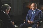 Интервью В.В.Путина американскому журналисту Чарли Роузу для телеканалов CBS и PBS