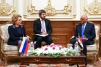 Развитию российско-египетского сотрудничества необходима эффективная законодательная поддержка - В. Матвиенко