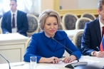 На полях парламентского форума БРИКС В. Матвиенко провела ряд двусторонних встреч