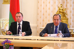 Россия и Белоруссия – полное совпадение взглядов на пути решения международных проблем