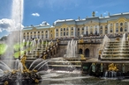 В Петергофе состоялась торжественная церемония закрытия сезона фонтанов