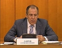 Пресс-конференция Министра иностранных дел России С.В.Лаврова