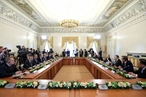 Встреча Владимира Путина с руководителями международных информационных агентств