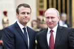 Путин выразил соболезнования Макрону в связи терактами во Франции