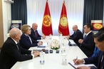 В Бишкеке состоялась встреча Председателя Совета Федерации В. Матвиенко с Президентом Киргизской Республики С. Жапаровым