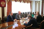 Состоялась встреча председателя Комитета СФ по международным делам Г. Карасина с Послом Туркменистана в РФ Б. Ниязлиевым