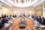 Состоялось совместное заседание Комитета СФ по международным делам и Постоянной комиссии по внешним связям Национального Собрания Республики Армения