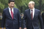 Владимир Путин поздравил Си Цзиньпина с 70-летием образования КНР