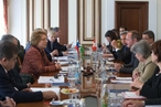 Председатель СФ В. Матвиенко встретилась с Председателем Национального совета Швейцарии Ю. Шталем