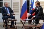 В Москве завершились переговоры Путина и Макрона