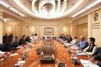 Председатель СФ В. Матвиенко провела встречу со Спикером Законодательной палаты Олий Мажлиса Узбекистана Н. Исмоиловым