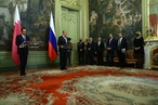 Совместная пресс-конференция глав МИД России и Катара