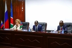 Председатель СФ В. Матвиенко выступила с речью перед депутатами обеих палат Парламента Намибии