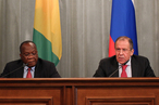 Выступление  С.В.Лаврова на  пресс-конференции по итогам переговоров с Министром иностранных дел и гвинейской диаспоры Гвинейской Республики Ф.Л.Фалем, Москва, 22 апреля 2013 года
