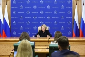 Пресс-конференция председателя СФ В. И. Матвиенко по итогам весенней сессии 2025 г.