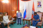 Состоялись переговоры Председателя Совета Федерации В. Матвиенко и Президента Республики Замбия Э. Лунгу