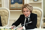 Поздравление В.Матвиенко избранному Президенту Узбекистана