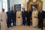 В рамках визита делегации Совета Федерации в Катар вице-спикер Ильяс Умаханов встретился с Премьер-министром Катара Шейхом Абдаллой Бен Насером Аль Тани