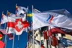 В Риге сняли флаги Международной федерации хоккея из-за ситуации с Белоруссией
