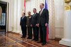 Историческая встреча в Москве глав МИД и обороны России и Египта