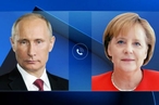 Путин и Меркель обсудили ситуацию в Сирии и Ливии