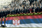 Военный парад «Шаг победителя» в честь 70-летия освобождения Белграда