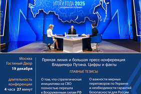Прямая линия и большая пресс-конференция Владимира Путина. Цифры и факты