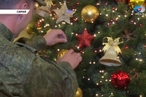 Новогодняя елка от Совета Федерации установлена на авиабазе Хмеймим