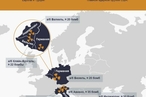 Карта ядерного арсенала НАТО в ЕС