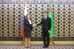 Состоялась встреча Председателя СФ В. Матвиенко и Президента Туркменистана С. Бердымухамедова