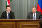 С.В.Лавров: Россия и Венгрия - за полное выполнение минских договоренностей