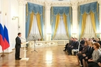 Члены Совета палаты СФ встретились с Председателем Правительства
