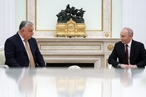 Владимир Путин принял в Кремле Виктора Орбана