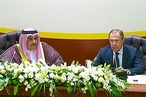 Выступление  С.В.Лаврова на  пресс-конференции с Министром иностранных дел Бахрейна Х.Бен Ахмад Аль Халифой по итогам Второго министерского заседания стратегического диалога Россия-ССАГПЗ, Эр-Рияд, 14 ноября 2012 года