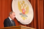 Владимир Путин в МИД России: «Положение дел в мире далеко от стабильного, и становится всё менее предсказуемым»