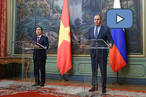 Пресс-конференция глав МИД России и Вьетнама по итогам переговоров в Москве