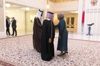 Встреча В.И. Матвиенко с королем Бахрейна