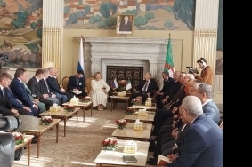 Визит делегации СФ во главе с В.И. Матвиенко в Алжир